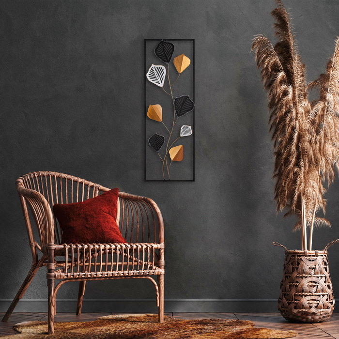 Wallity Crabtree Escultura de Pared de Metal Multicolor